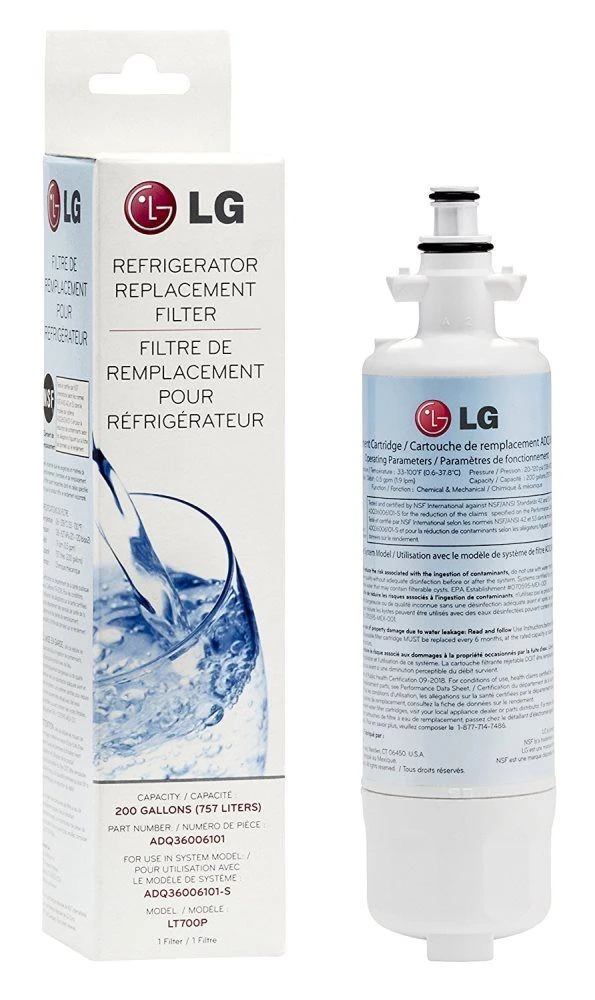 LT700P LG® Refrigerator Water Filter - 2 Pack 3 LT700P LG® Refrigerator Water Filter - 2 Pack