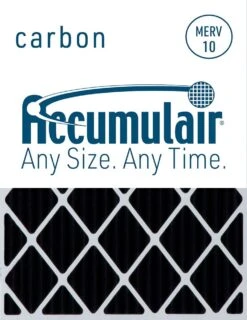 8x30x1 (Actual Size) Accumulair Carbon MERV 10 Odor Eliminating Filter