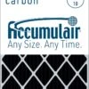 8x30x2 (7.5x29.5x1.75) Accumulair Carbon MERV 10 Odor Eliminating Filter 2 8x30x2 (7.5x29.5x1.75) Accumulair Carbon MERV 10 Odor Eliminating Filter -Home Equipment Shop carbon lg 2