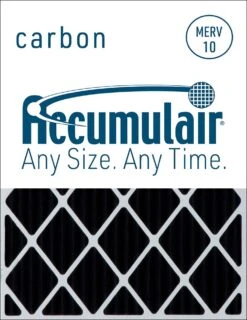 15x30.5x4 (Actual Size) Accumulair Carbon MERV 10 Odor Eliminating Filter