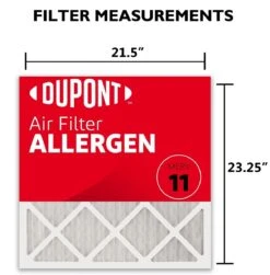 21.5x23.25x1 (Actual Size) DuPont™ Allergen Air Filter (MERV 11) -Home Equipment Shop da21.5x23.25a