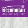 22x24x1 (Actual Size) Accumulair Diamond Filter MERV 13 2 22x24x1 (Actual Size) Accumulair Diamond Filter MERV 13 -Home Equipment Shop diamond frontlg 12