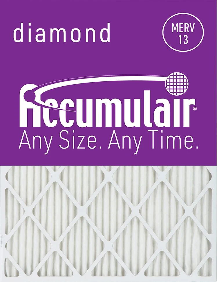 13x18x2 (Actual Size) Accumulair Diamond Filter MERV 13 3 13x18x2 (Actual Size) Accumulair Diamond Filter MERV 13