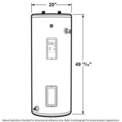 GE Smart 30 Gallon Tall Electric Water Heater GE30T12BLM -Home Equipment Shop dispatcher 11 83