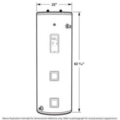 GE Smart 50 Gallon Tall Electric Water Heater GE50T12BLM -Home Equipment Shop dispatcher 17 73