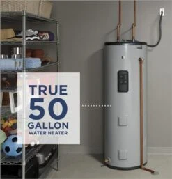 GE Smart 50 Gallon Tall Electric Water Heater GE50T12BLM -Home Equipment Shop dispatcher 5 2 83