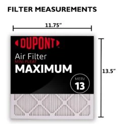 11.75x13.5x1 (Actual Size) DuPont™ Maximum Air Filter (MERV 13) 7 11.75x13.5x1 (Actual Size) DuPont™ Maximum Air Filter (MERV 13) -Home Equipment Shop dm11.75x13.5a