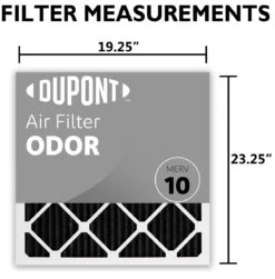19.25x23.25x1 (Actual Size) DuPont™ Odor Air Filter (MERV 10) 7 19.25x23.25x1 (Actual Size) DuPont™ Odor Air Filter (MERV 10) -Home Equipment Shop do19.25x23.25x1a