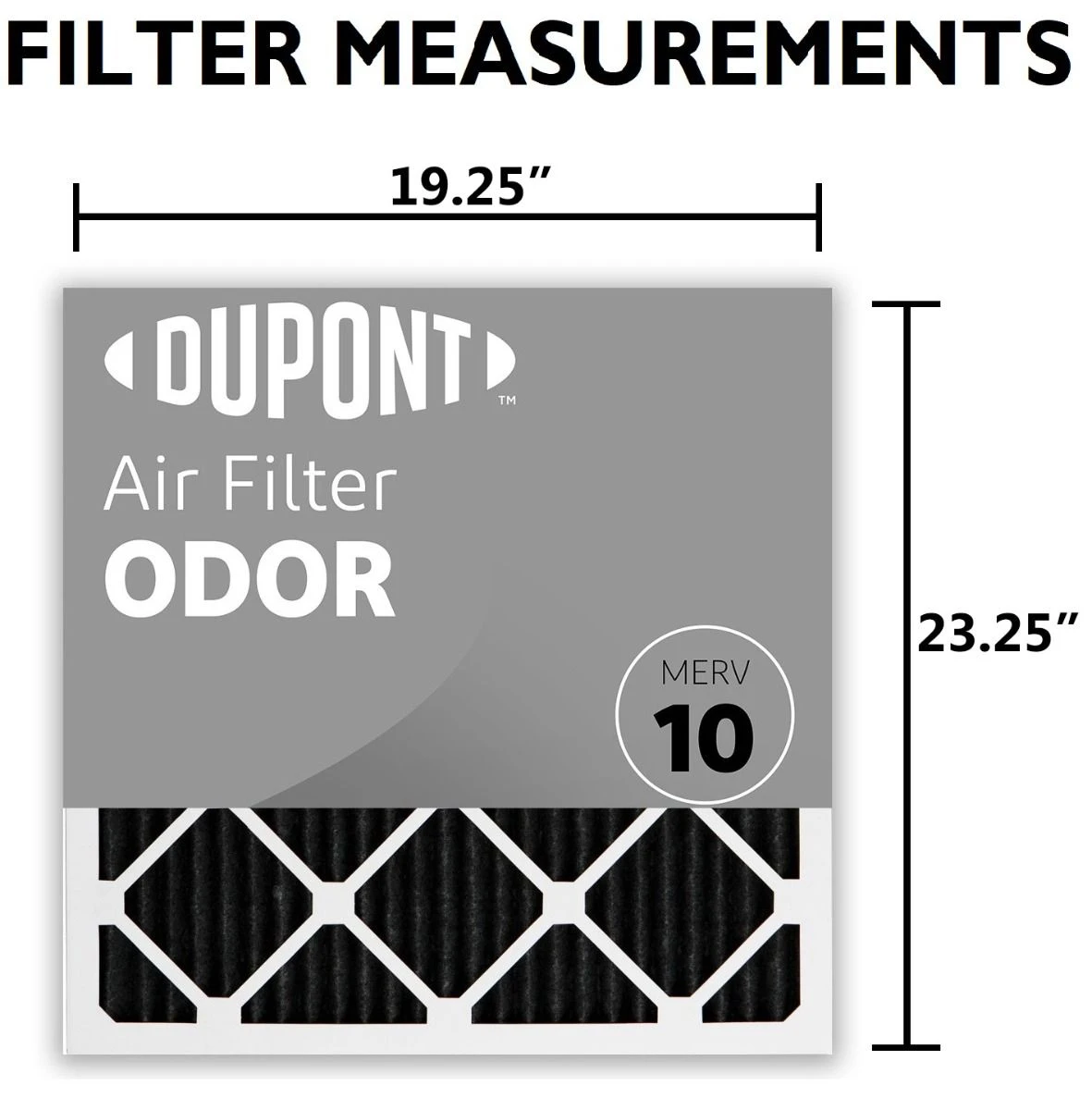 19.25x23.25x1 (Actual Size) DuPont™ Odor Air Filter (MERV 10) 5 19.25x23.25x1 (Actual Size) DuPont™ Odor Air Filter (MERV 10) - Image 3