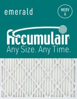 16.38x21.38x0.5 (Actual Size) Accumulair Emerald Filter MERV 6