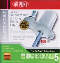 DuPont® WFFM100 Vertical Faucet Mount System (2 Colors) -Home Equipment Shop fm100w 1