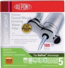 FM100XCH DUPONT® Faucet Mount Filter System - Chrome