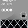 28x30x1 (27.5 X 29.5) DuPontâ„¢ Odor Air Filter (MERV 10) 2 28x30x1 (27.5 X 29.5) DuPontâ„¢ Odor Air Filter (MERV 10) -Home Equipment Shop odor front lg 20