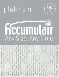 11.88x16.88x0.5 (Actual Size) Accumulair Platinum Filter MERV 11