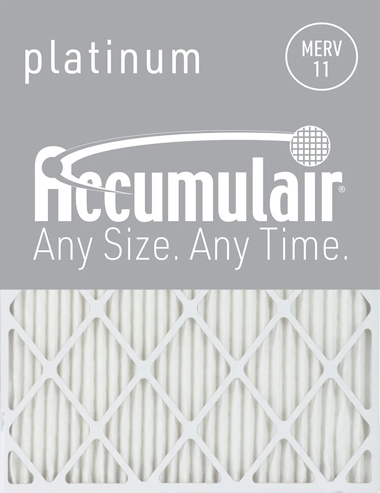 19x22x1 (Actual Size) Accumulair Platinum Filter MERV 11 3 19x22x1 (Actual Size) Accumulair Platinum Filter MERV 11